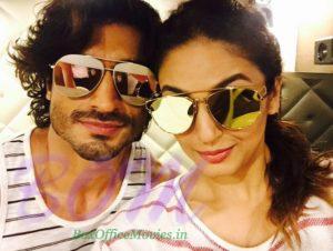 Huma Qureshi and Vidyut Jammwal from their music video shoot in Goa