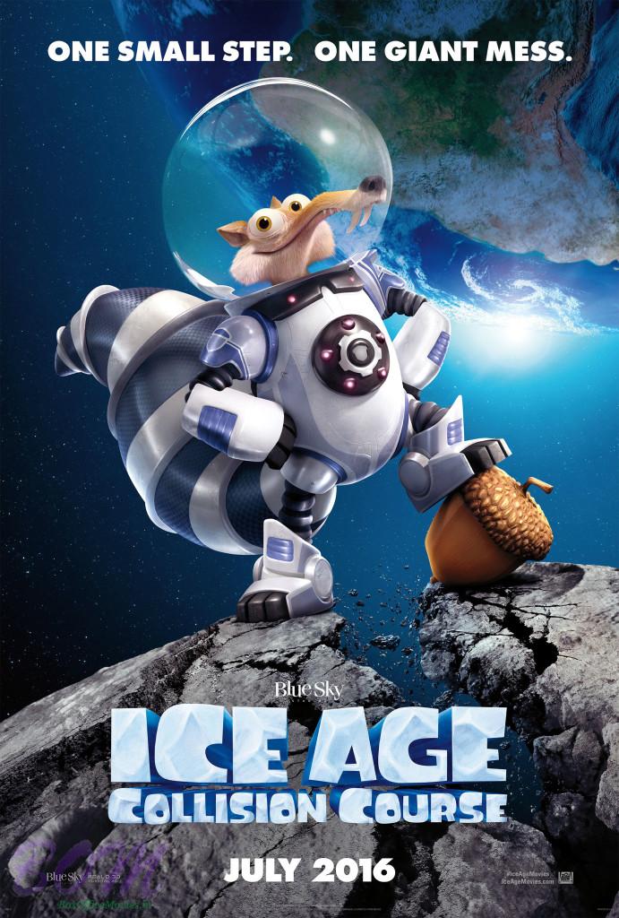 Ice Age Collision Course movie Poster