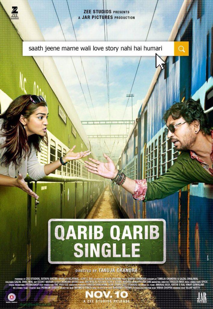 Qarib Qarib Singlle is starring Irrfan Khan will release on 10th Nov 2017