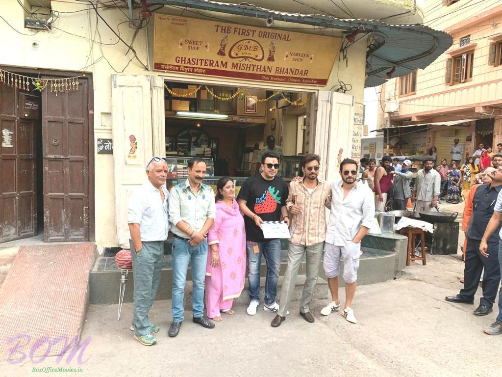 Irrfan Khan resumes work for Angrezi Medium in Udaipur after fighting with deadly disease