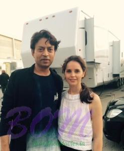 Irrfan Khan while shooting for Inferno Movie