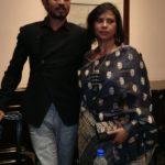 Irrfan Khan with his wife Sutupa Sikdar