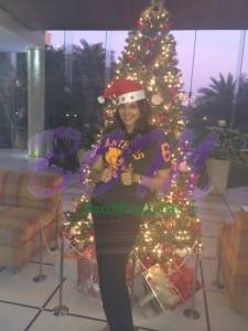 Isha Koppikar Wishing Merry Xmas 2014