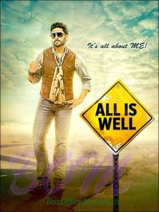 It's all about my problems poster of All is Well with Abhishek Bachchan