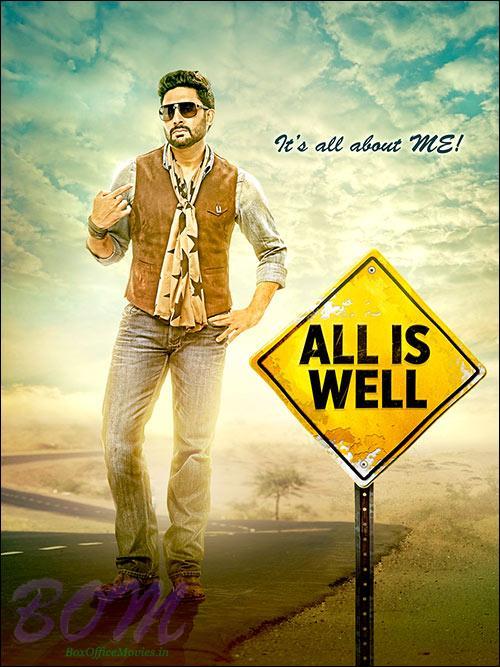 It's all about my problems poster of All is Well with Abhishek Bachchan