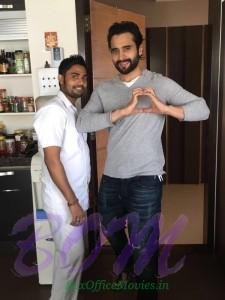 Jackky Bhagnani pic with his special chef