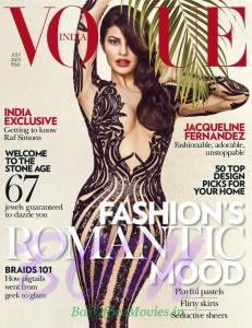 Jacqueline Fernandez cover girl for Vogue India July 2015 Volume
