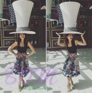 Jacqueline Fernandez enjoying at Duani Hills Estate Emaar