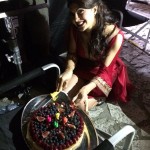 Jacqueline Fernandez picture with Birthday Cake