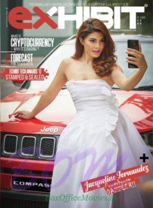 Jacqueline Fernandez‏ cover girl for Exhibit magazine Jan 18 issue