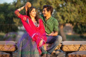 Janhvi Kapoor and Ishaan Khataar in a still of Dhadak