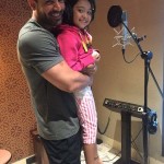 John Abraham dubbing with new Kid Divya