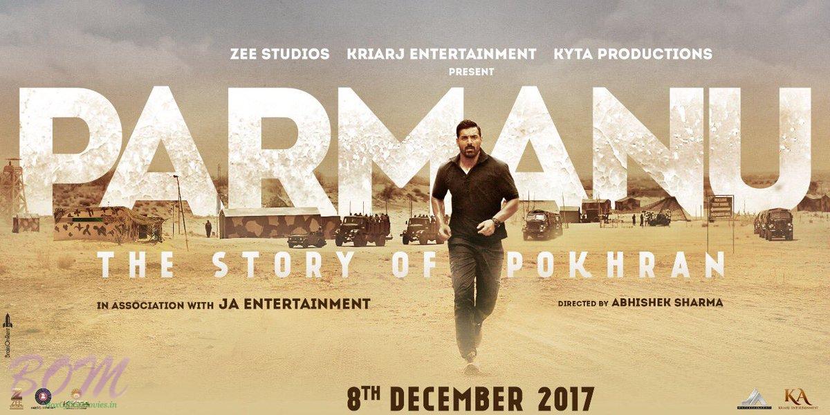 This Abhishek Sharma directed Parmanu movie is releasing on 8th Dec 2017.