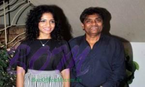 Johnny Lever with daughter Jamie Lever