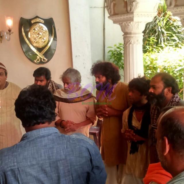 KICK 2 Shooting continues - Surender Reddy and Raajpal Yadav on the sets while getting the scene