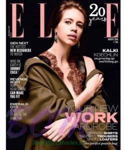Kalki Kanmai cover girl for Elle August 2016 issue