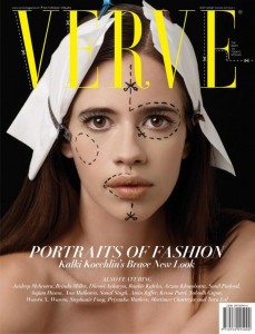 Kalki Koechlin Portraits Cover Girl for verve magazine