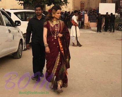 Kangana Ranaut amazing look in Manikarnika movie