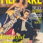 Kangana Ranaut and Imran Khan on the cover page of Filmfare Sep 2015 Issue