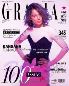 Kangana Ranaut cover girl for Grazia India July 2016 issue