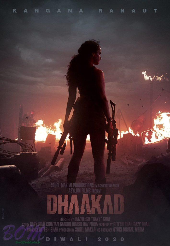 Dhaakad release date is Diwali 2020