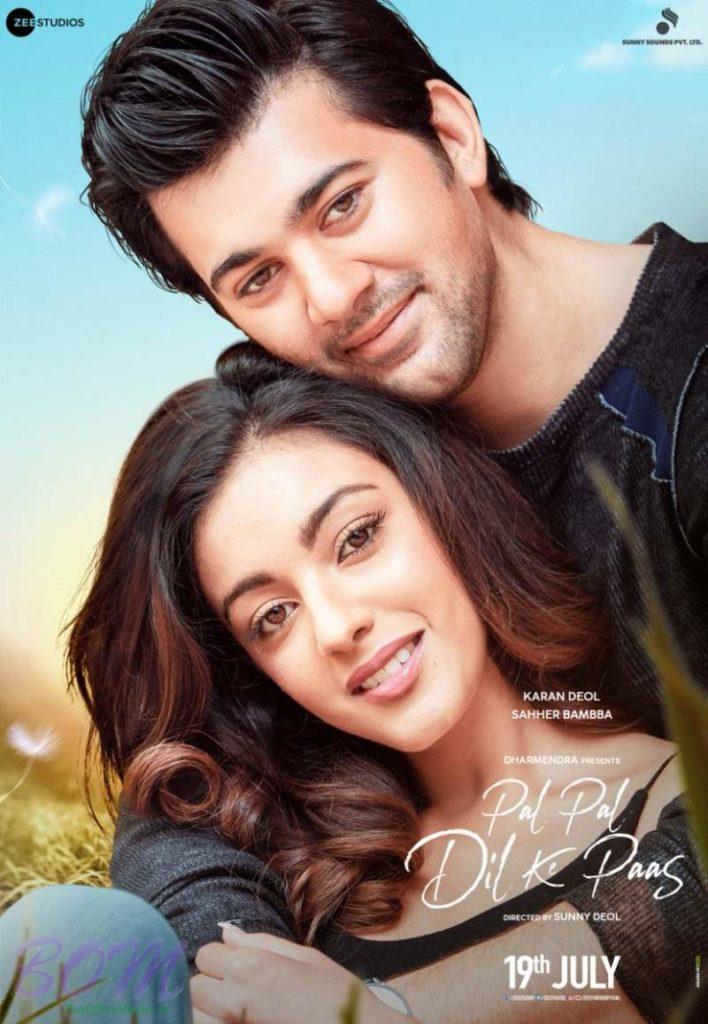 Karan Deol and Sahher Bambba in First look posters of Pal Pal Dil Ke Paas movie