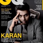 Karan Johar cover boy for GQ India May 2015 Issue