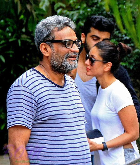 Kareena, Arjun Kapoor with director R Balki