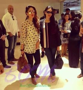 Kareena Kapoor Khan and Karishma Kapoor in TOIFA 2016