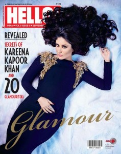 Kareena Kapoor as Cover Girl of Hello Magazine India, September 2014 Issue