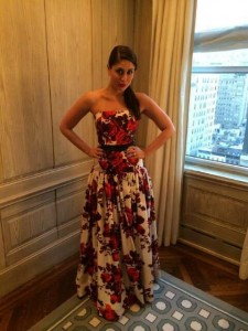 Kareena dressed up for a charity event in NYC