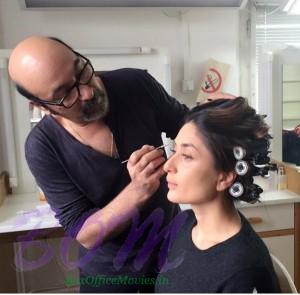 Kareena prepares for an exotic shoot in Prague with Mickey Contractor