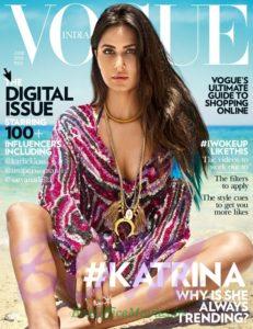 Katrina Kaif Cover Girl for Vogue June 2016 issue