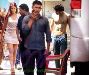 Katrina Kaif and Aditya Roy Kapur latest picture from the sets of Fitoor