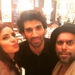 Katrina Kaif and Aditya Roy Kapur on the sets of Fitoor