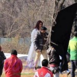 Katrina Kaif while shooting for Fitoor