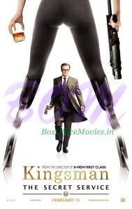 Kingsman - The Secret service poster - movie releasing on 13 Feb 2015