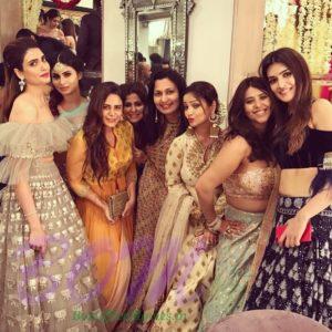 Kriti Sanon, Karishma Tanna, Mouni Roy, Mona Singh, and other beautiful visitors