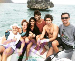 Kriti Sanon and Sushant Singh Rajput go snorkeling