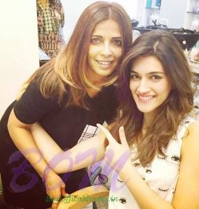 Kriti Sanon new hair style after 4 months on 21st Feb 216