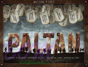 LOGO Of PALTAN MOVIE