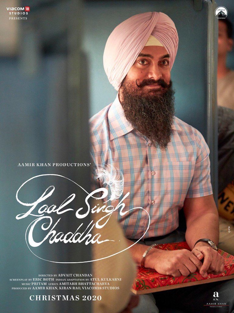 Aamir Khan in and as Laal Singh Chaddha