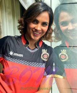 Lara Dutta Bhupathi Royal Challenger style