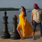 Latest picture of Akshay Kumar and Amy Jackson from Singh Is Bliing