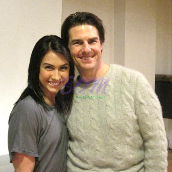 Lauren Gottlieb with Tom Cruise