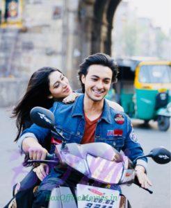 Aayush Sharma and Warina Hussain romantic pic from Loveratri movie