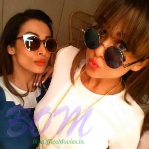 Malaika Arora khan fun shoot with Amrita Arora