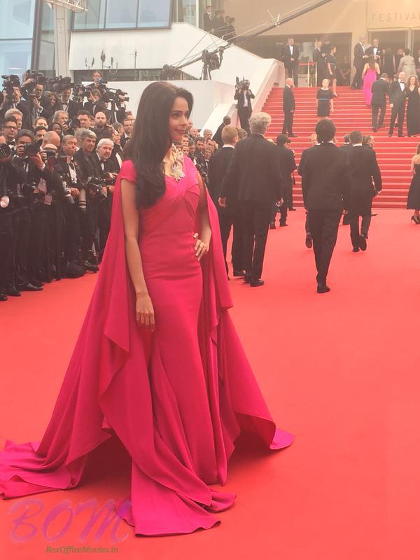 Mallika Sherawat ‏at Cannes 2015