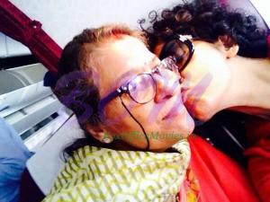 Manisha Koirala with Mother