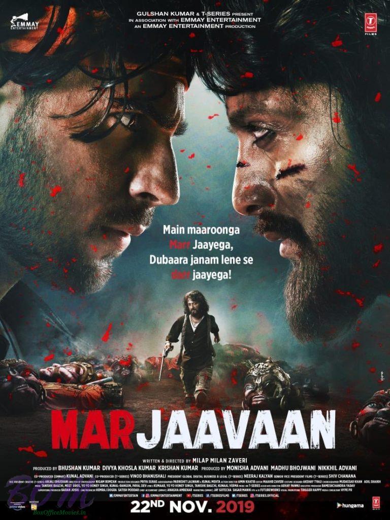 Marjaavaan release date 22 Nov 2019